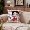 Classic Betty Boop Cushion Cover Cushion Cover Set 4Pcs 50X50 45X45 40X40 Pillowcase Decorative Sofa Home Decor