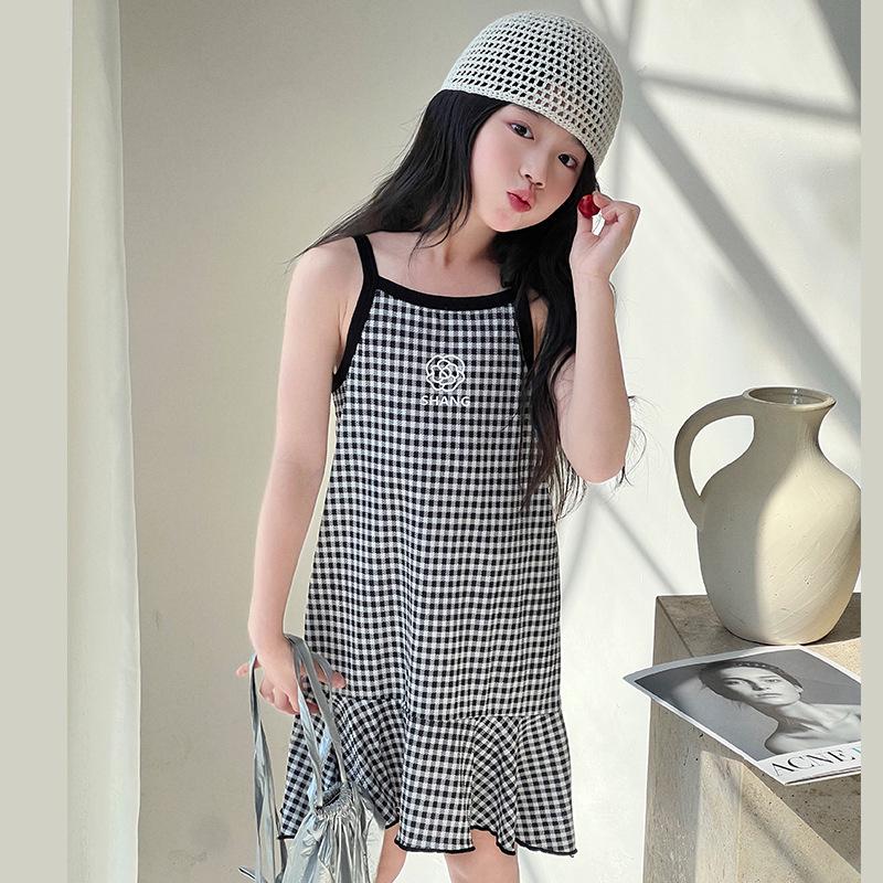 

Милое летнее платье-сарафан для девочек - Модный принцессный стиль для малышей 90 cm