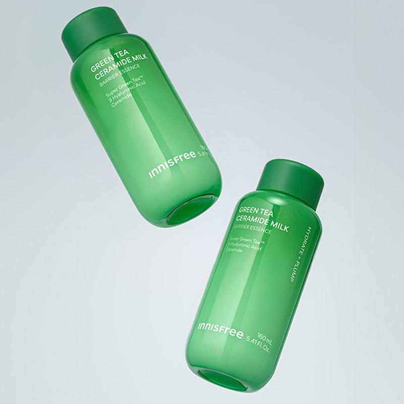 Innisfree Zelený čaj ceramidové mléko bariérová esence 160 ml