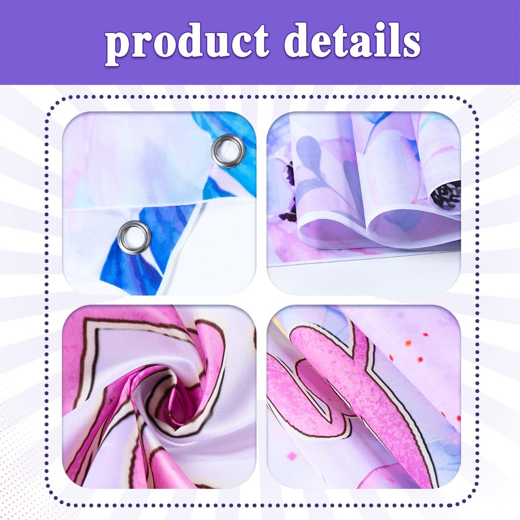 150x100cm Happy Birthday Butterfly Backdrop Decoration Kids Girls Baby Shower Birthday Party A Little Butterfly Is On The Way