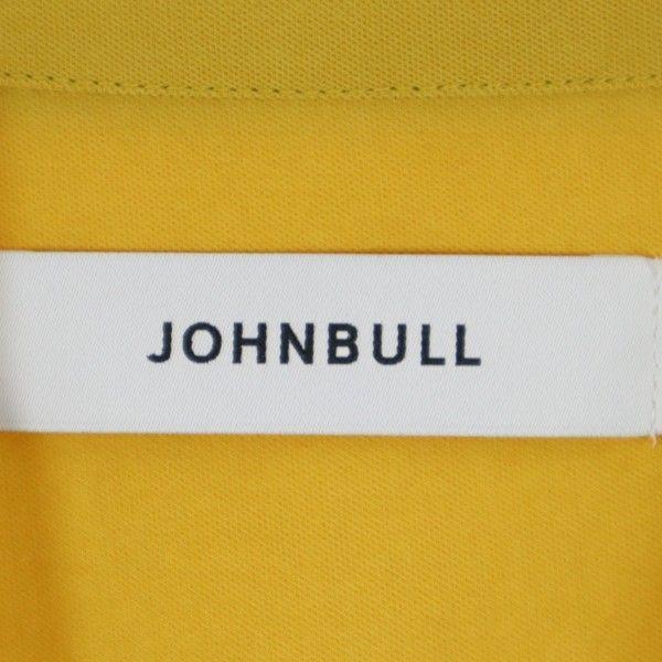 unused Johnbull Long sleeve Embroidery shirt L mustard embroidery Men's Used