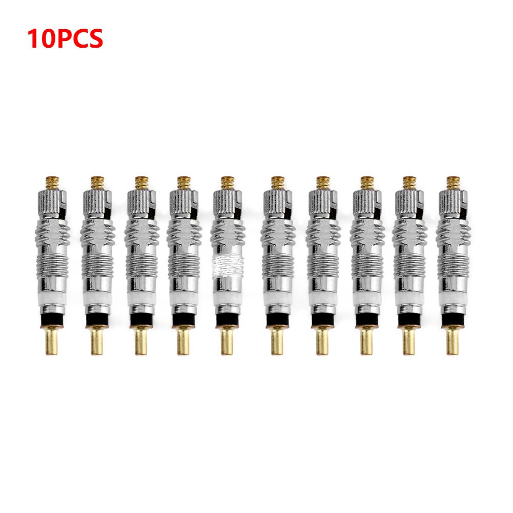 5-100Pcs Detachable Presta Bicycle Valve Core Replacement Brass CNC FV MTB Road Bike Tire Tubes Service Parts Repair Tool