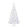 Artificial Christmas Tree White 180 cm PVC and Steel