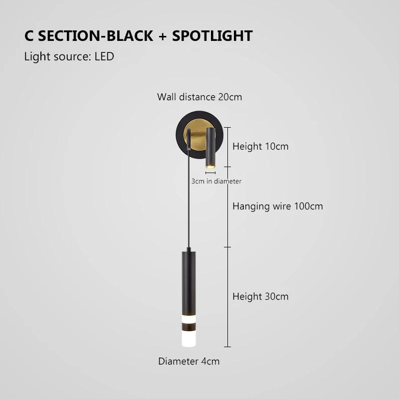 Nordic LED Wall Lamp 5W 3W Sconces Lights Chandeliers And Spotlight Lighting Home Decor For Living Room Bedroom Hotel Rooms