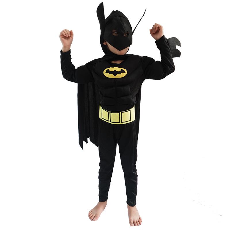 Halloween Batman Kids' Muscle Costume