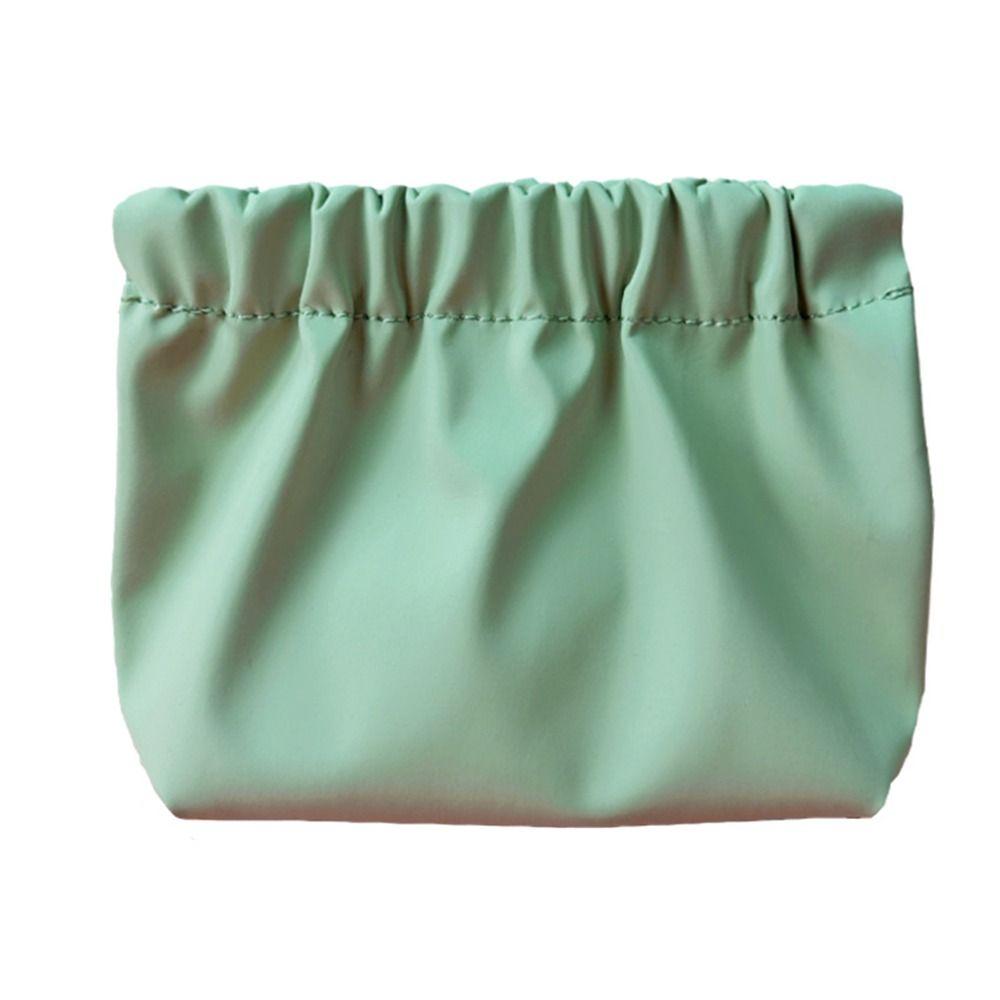 Solid Color with Inner Partition Bag Large Capacity Leaf Spring Bag   Outdoor зелёный