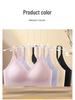 Seamless Wireless Sports Bra for Women - Jelly Strip Support, Anti-Sag, Beautiful Back
