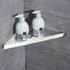 Bathroom Corner Shelves Brushed Nickel 304 Stainless Steel Wall Bathroom Shelf Shower Storage Bathroom Accessories Shelves