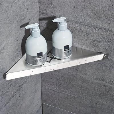 Badeck Eckregale Gebürstetes Nickel 304 Edelstahl Wand-Badezimmerregal Duschaufbewahrung Badezimmer Zubehör Regale