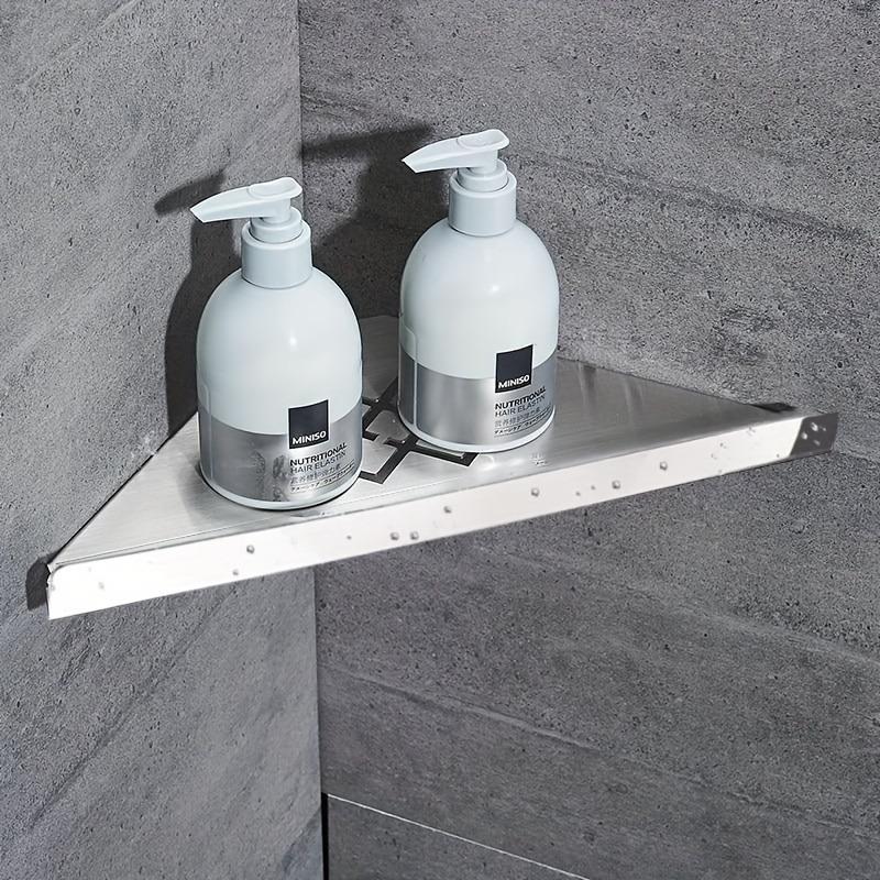 Угловые полки для ванной комнаты Матовый никель 304 Настенная полка для ванной комнаты Полка для хранения аксессуаров для ванной комнаты Полки Silver