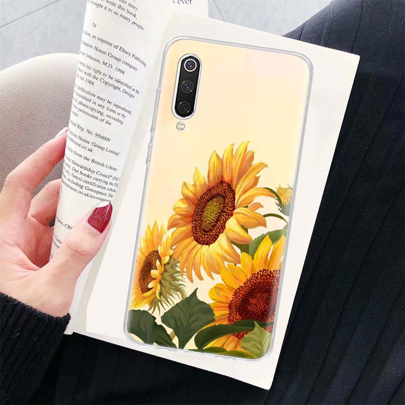 

Beauty Yellow Sunflower Print Silicon Call Phone Case For Xiaomi Redmi Note 14 13 12 12S 11 Pro Plus 11S 10 10S 11T 11E 4G 5G So Redmi Note 10(10S)