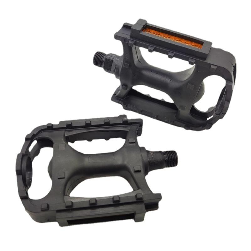 9/16'' Bearing Pedals Waterproof Dustproof Mountain Bikes Pedals Bicycles Nonslip Wide Platform Bicycles Plastic Pedals