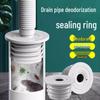 Odor-Proof Sealing Ring for Washing Machine and Floor Drain - Insect and Odor Stopper for Sewer Pipes