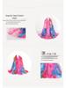 Versatile Chiffon Scarf: Autumn/Winter Women's Sun Protection Shawl, Extra Large Korean Style Beach Towel, Long Gauze Wrap