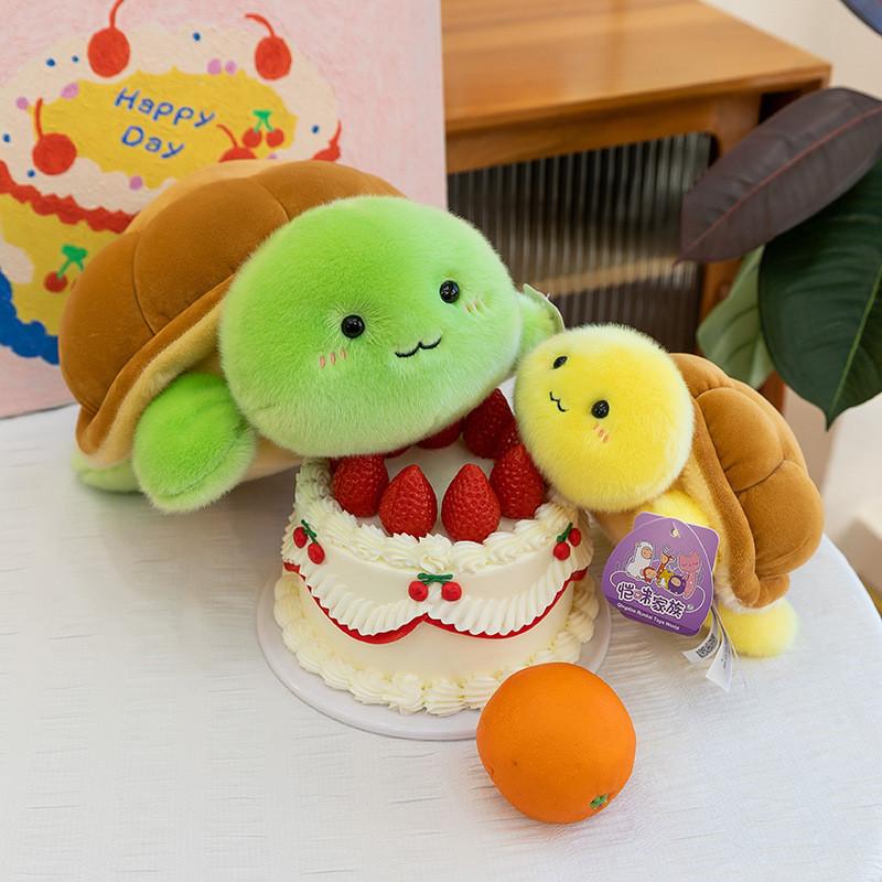 Plush Turtle Toy For Kids Sleep Aid With Soft Pp Cotton Bedtime Companion