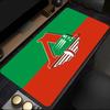 Lokomotiv Moscow mouse pad, rubber base, esports desk mat, mouse pad for gamers and office use, gaming desk , easy to clean mat