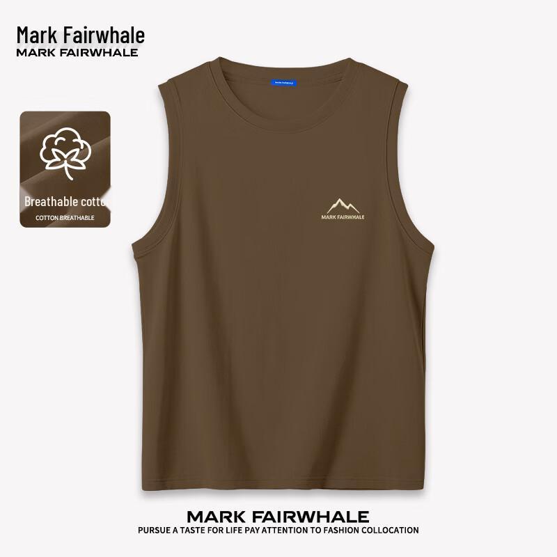 Mark Fairwhale Men s Heavyweight Cotton Casual Tank Top XL