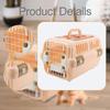 Cat Carrier Cage Comfort Multifunction Ventilation Pet Supplies Breathable Dog Crate Carrying Case