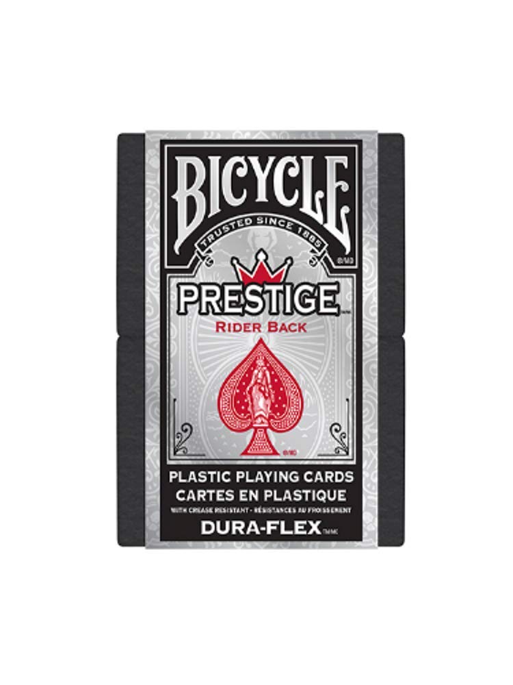 

Пластиковые игральные карты Bicycle Prestige 1 колода Dura-Flex 100% -