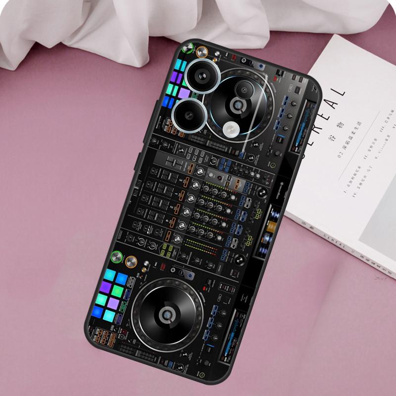 DJ Mixer Deck Controller Case For Xiaomi Redmi Note 12 11 9 10 13 Pro Plus 12S 11S 10S 9S Redmi 13C 9C 10C 12C Cover