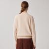 Zhaojun Women's 100% Cashmere Argyle Mock Neck Knit Sweater