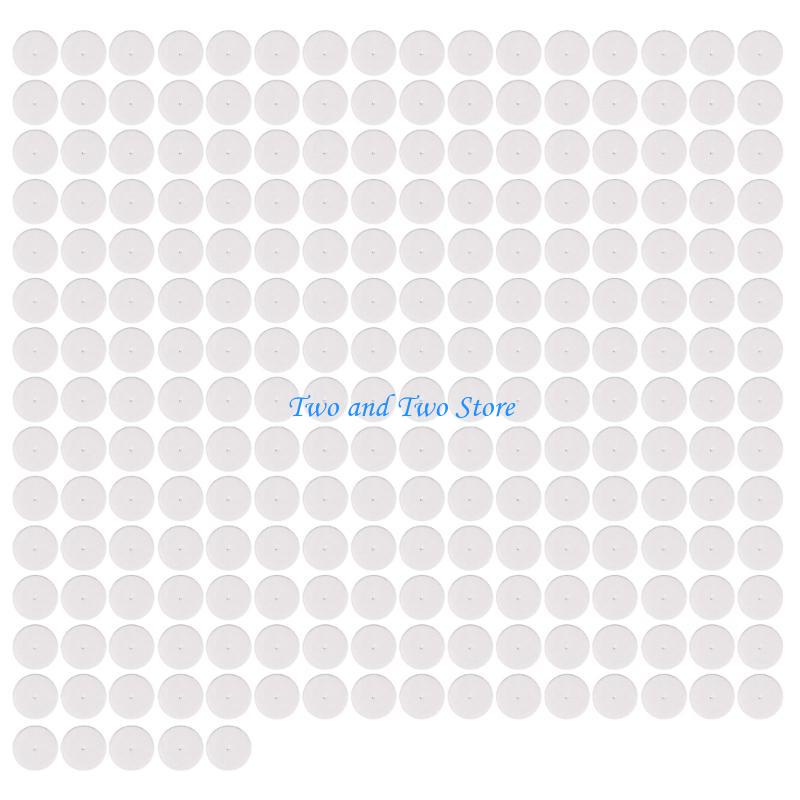 HX6F Pack of 500/200 Shockproof Anti-Push Pads Foam Ear Studs Mats for DIY Jewelry