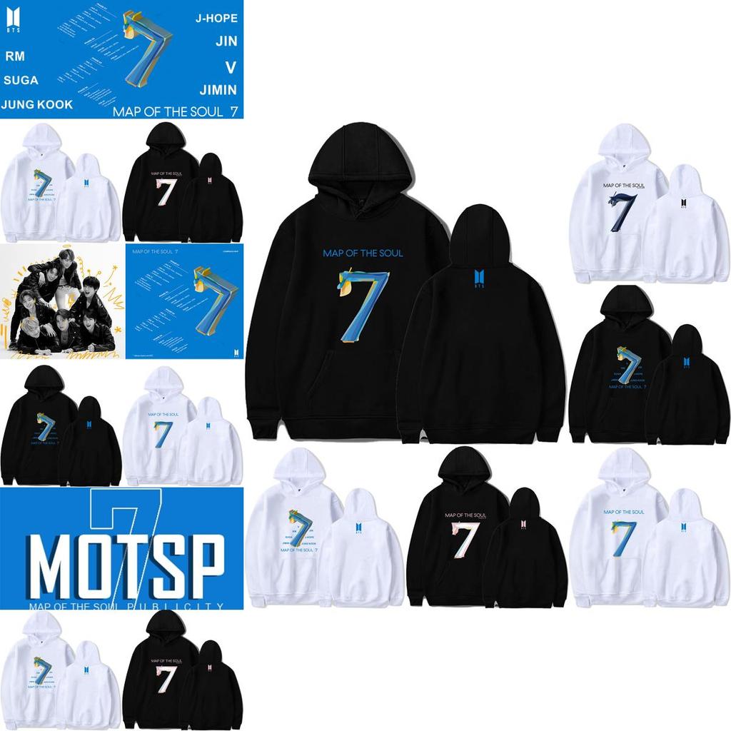 Bts Kpop Of The Soul7 Bangtan Boys Hoodie Coat Pullover Sweatshirt Top