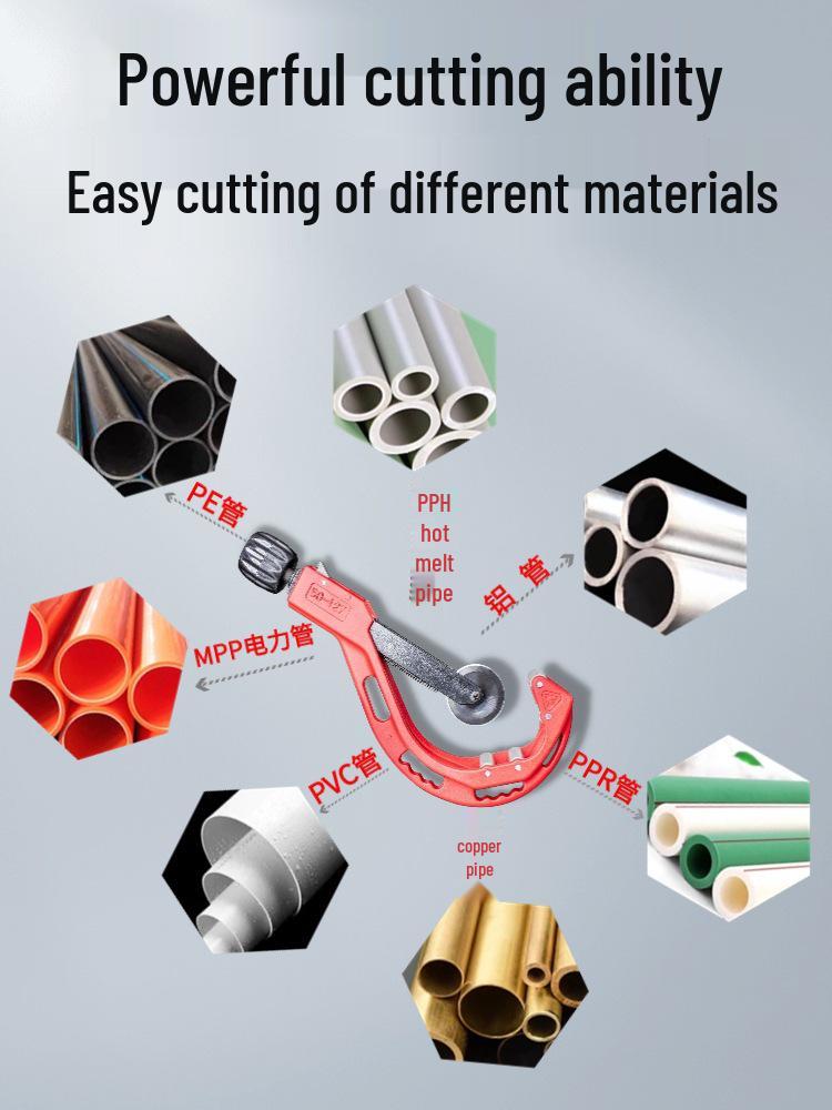 PPR Water Pipe Cutter and Scissors, PVC and PE Pipe Cutting Tool, Pipe Knife Artifact.