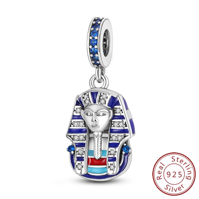 Copper Charms Beads Devil'S Eye Cross Angel Charms Fit Original Charms Bracelets Pendants Fine Diy Jewelry Making For Women