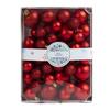 42Pcs 3/4/5cm Christmas Balls Set Glitter Surface Various Pattern Christmas Balls Shatterproof Home Reusable Ornaments