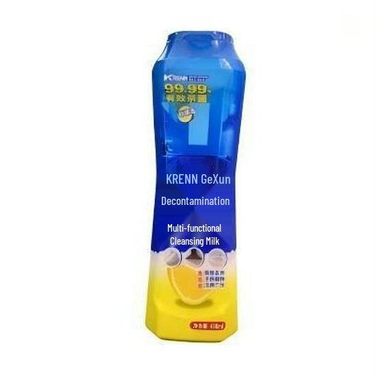 Powerful Multi-Purpose Cleaner for Bathroom, Toilet & Stainless Steel - Strong Stain & Water Scale Remover Multifunctional Stain Removal Cleaning Milk 400ml