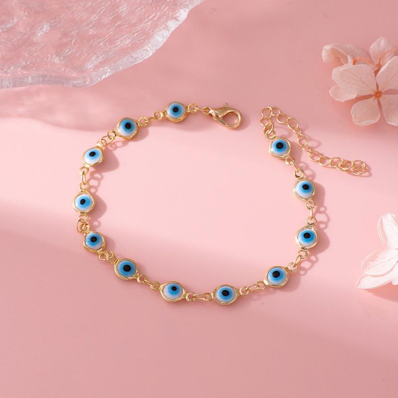 Evil Eye Fashion Bracelet - Trendy European/American Street Style Bangle