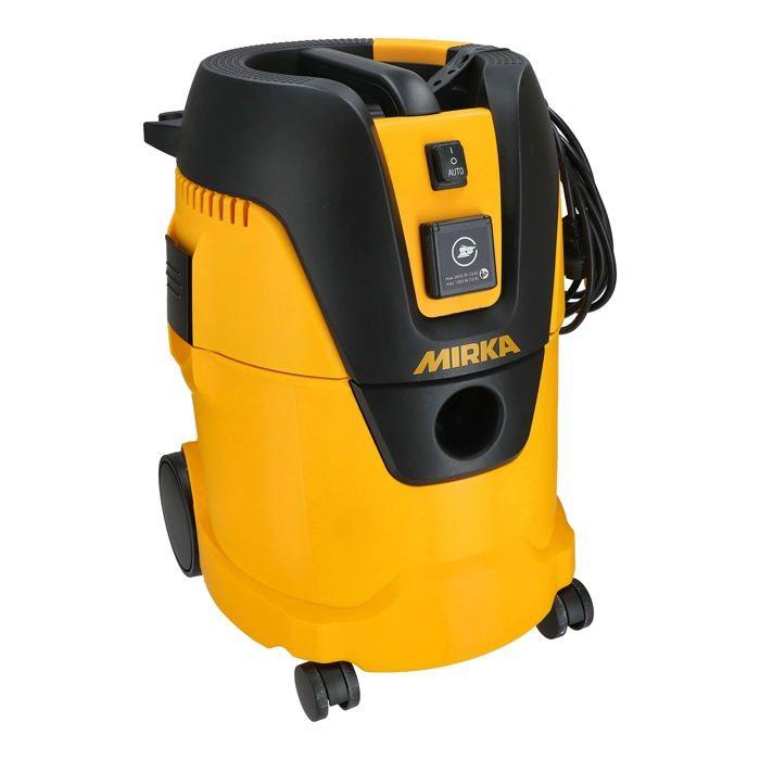 Aspirateur industriel - Mirka - 1025 L PC - 1000 W - Fonction soufflage - Compatible ponceuses Mirka