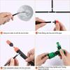 30m Automatic Drip Irrigation Kit with 4/7 Tubing for Outdoor Gardens