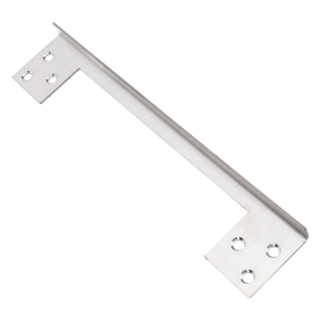 Door Latch Guard Plate Outswing Door Security Protector Stainless Steel Door Latch Guard L Shaped Door Reinforcement