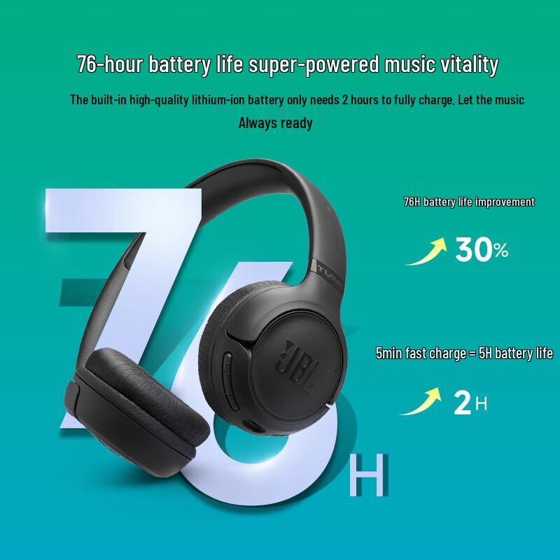 JBL TUNE 530BT Wireless Bluetooth Headphones