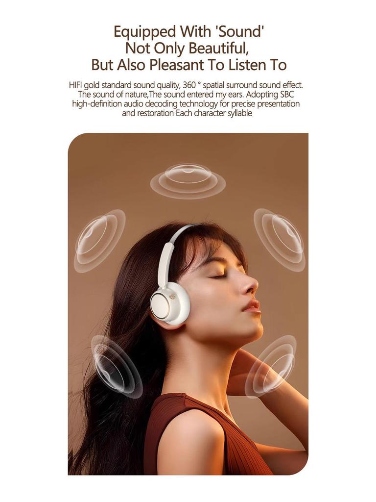 2026 High-Quality Retro Metal Bluetooth 5.4 Headband Headphones