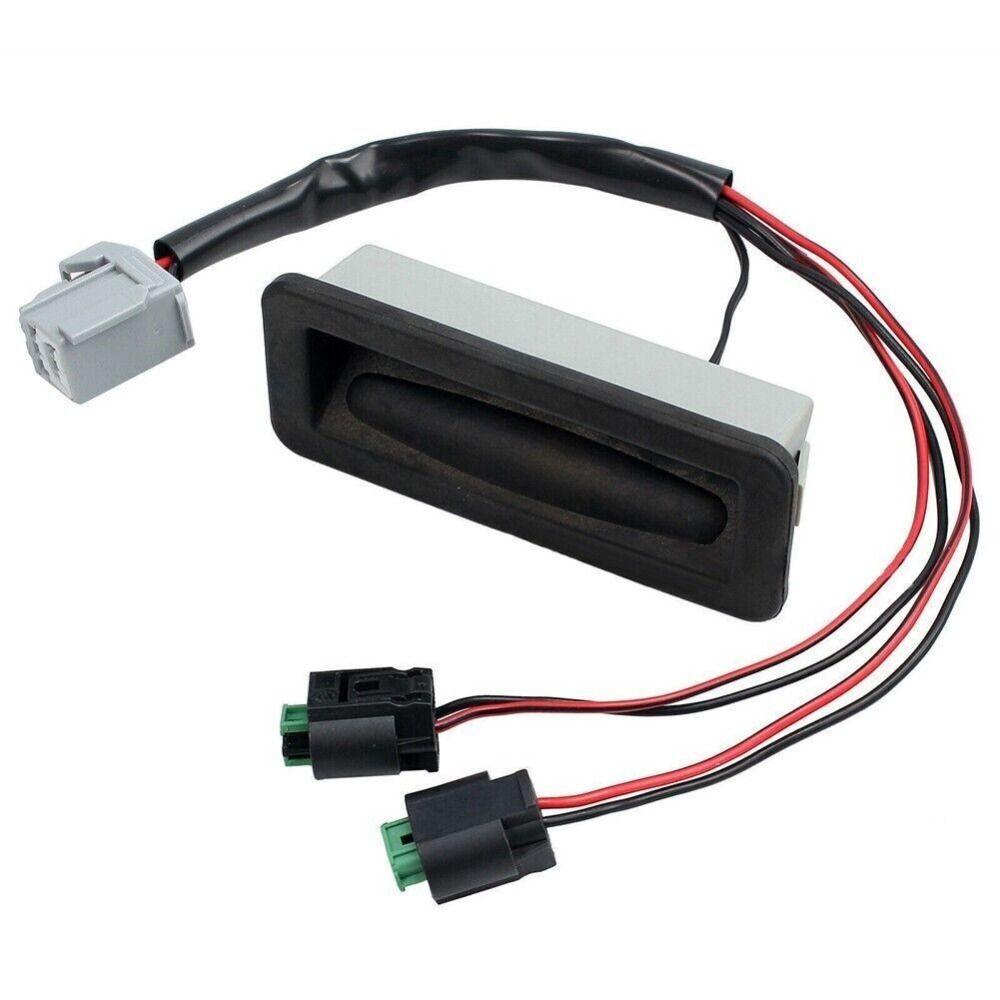 Întrerupător cu mâner de eliberare negru Încuietoare portbagajului mașinii Comutator practic pentru hayon, plastic convenabil pentru Land Rover Discovery 3 și 4