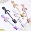 Creative 304 Stainless Steel Bone Skull Spoon Halloween Hanging Cup Spoon Coffee Spoon Kitchen Accessories