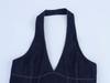 European and American Women's Slim Denim Strappy Dress