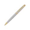 Waterman Metropolitan Ballpoint Pen, Essential Stainless Steel GT S0920360 - A Fusion of Dynamic Elegance and Refined Style. Inspired by Parisian