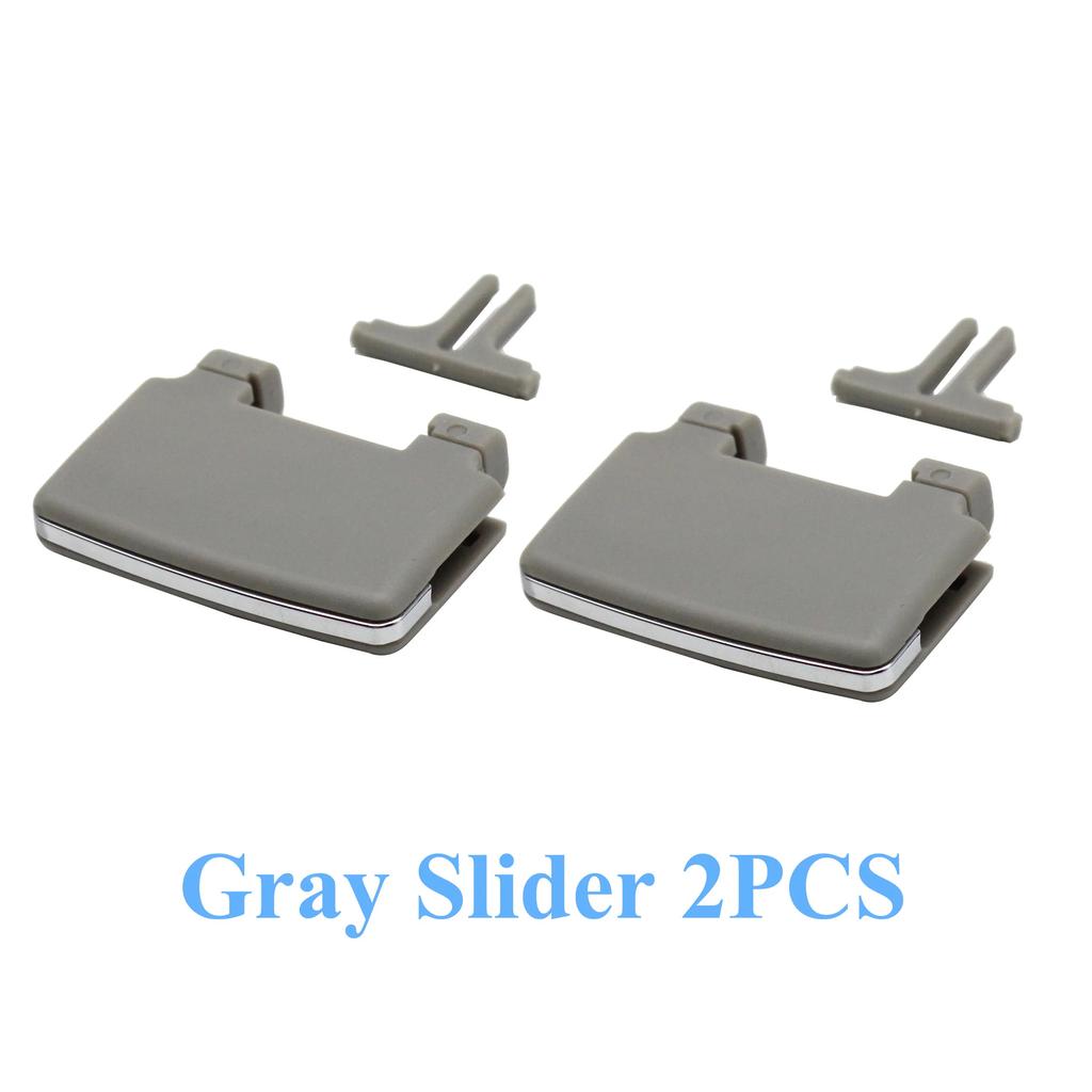 For Mercedes Benz W164 ML GL 300 350 450 500 2005-2011 Car Interior Rear AC Air Vent Grille Outlet Assembly Clip Slider