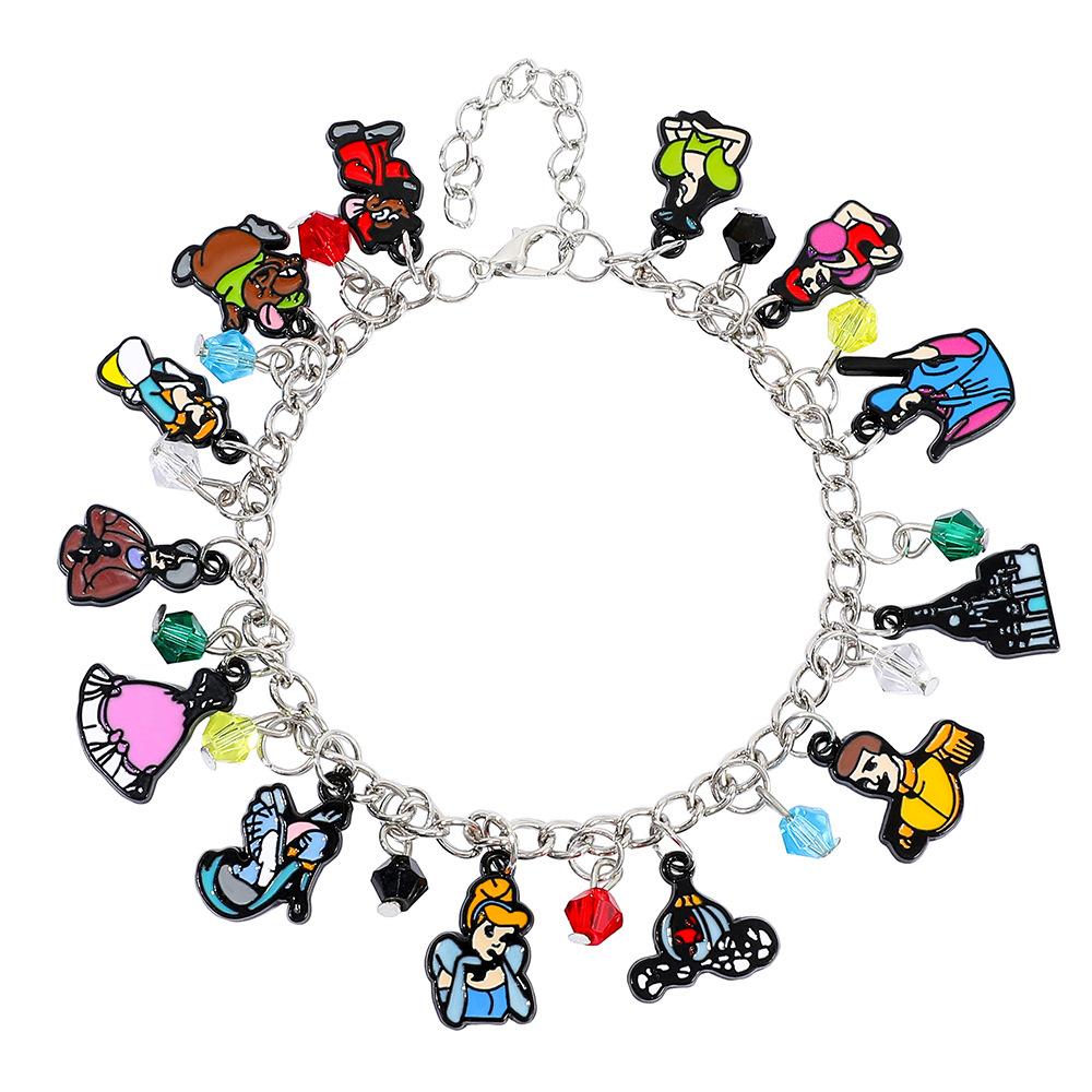 Halloween Anime Cartoon Theme Adjustable Superhero Character Bracelet Accessory