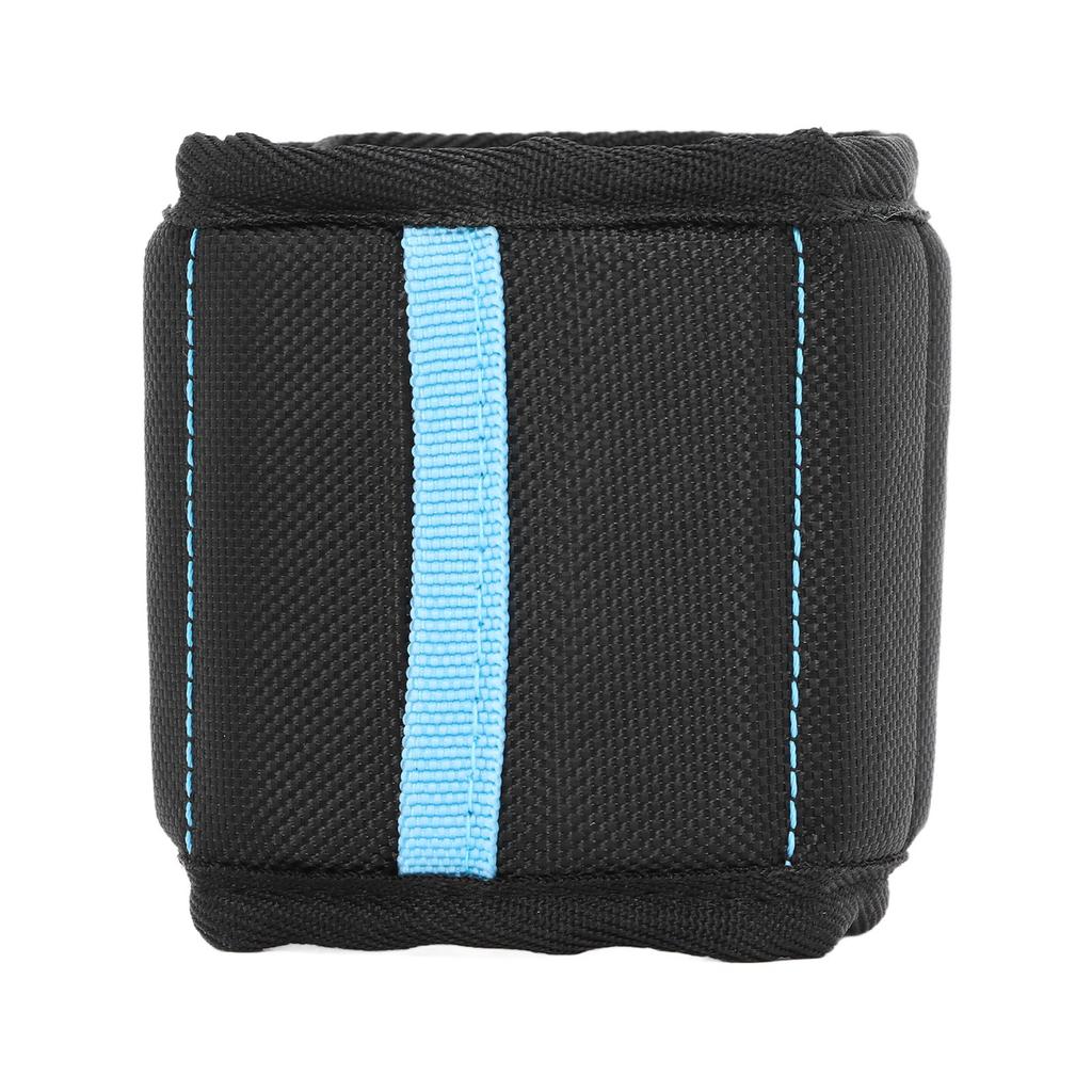 5 Grids Magnetic Wristband 20 Strong Magnets Tool Holder Black Storage Wrist Belt for Holding Screw