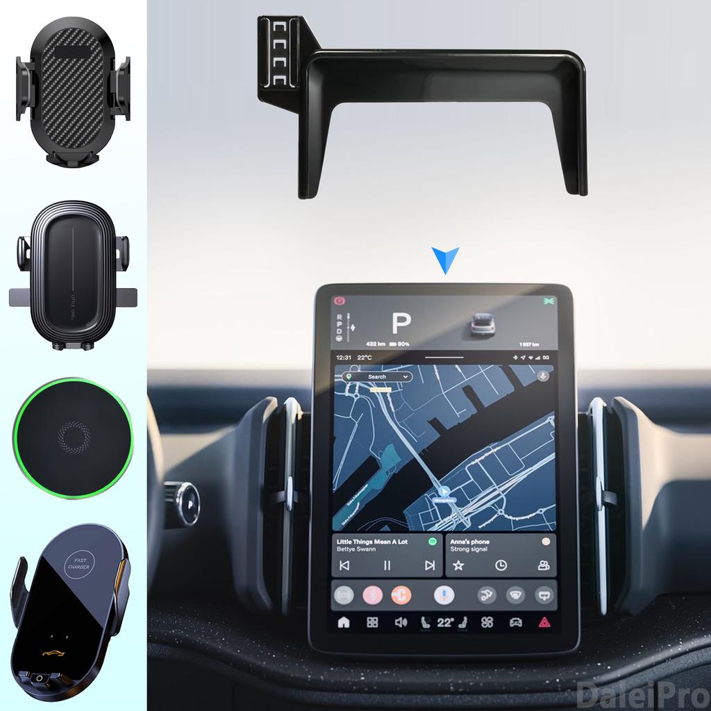 Für Volvo EX30 2025 Auto-Handyhalter Handy Wireless Charger Halterung Magnetische Halterung Auto MagSafe Halterungen für EX30 Zubehör