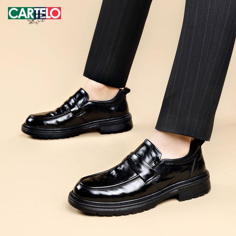 Новая мужская обувь из натуральной кожи — фото 8