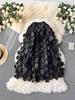 2026 High Waist Floral Mesh A-Line Fairy Skirt for Women