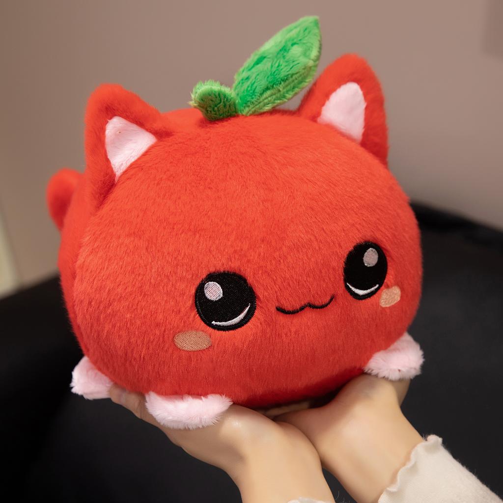 Cute Plush Stuffed Toys Soft Dolls Fruit Cats Home Decor And Children'S Birthday Christmas Gifts