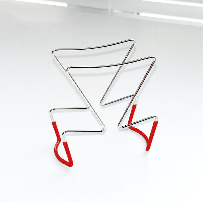 Hot Cafe Drip Bag Holder Stainless Steel Outdoor Japanese Style Hanging Ear Coffee Filter Holder Portable Stand