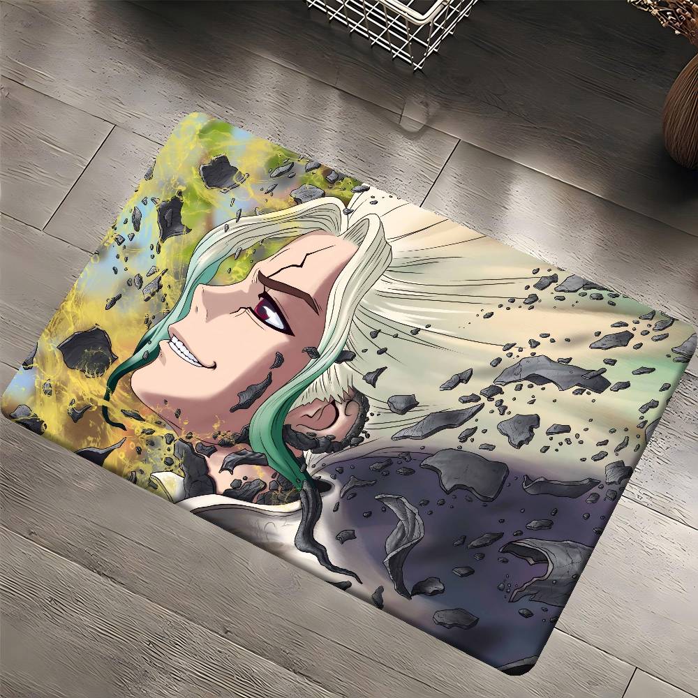 D-Dr. Stone Door Mat Nordic Style Bedroom Living Room Doormat Home Balcony Anti-Slip Alfombra